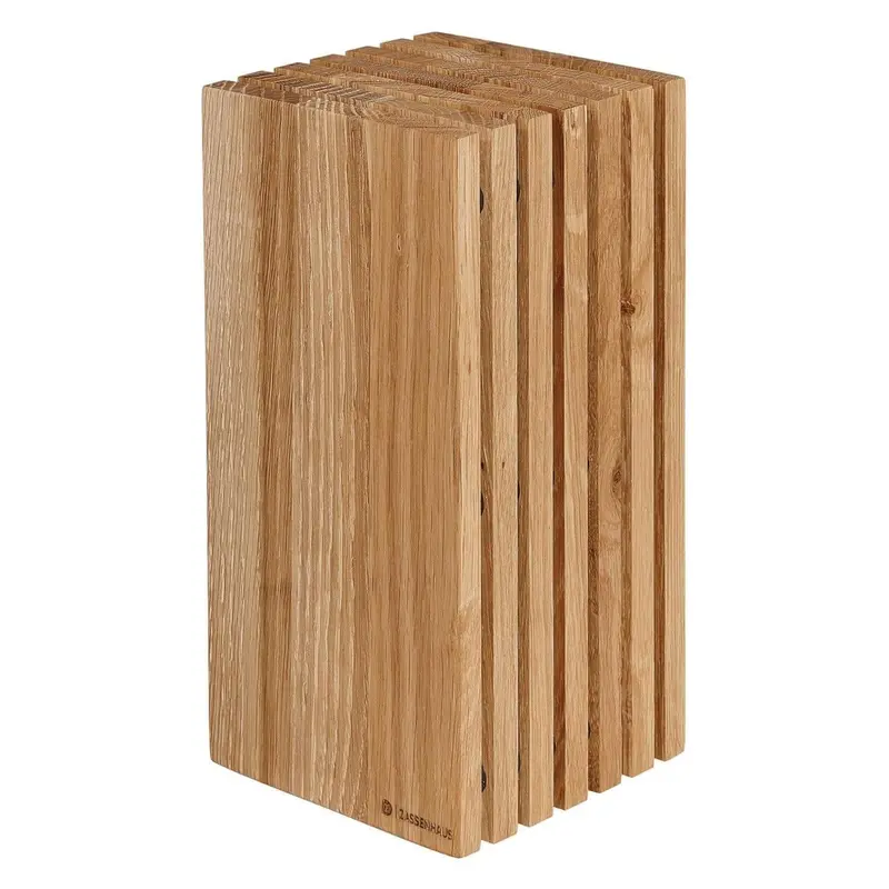 Zassenhaus Slotted Wood Knife Block, Holds 12 Knives 1