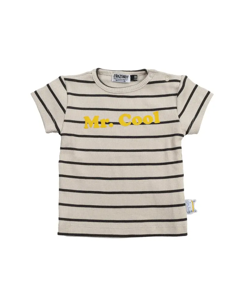 Zero2three Rib Jersey T-Shirt 1