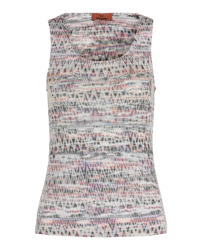 Zigzag Knit Tank 1