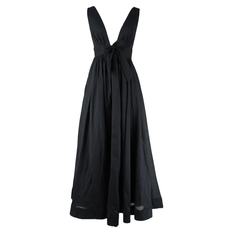 Zimmermann Black Maxi Dress 1