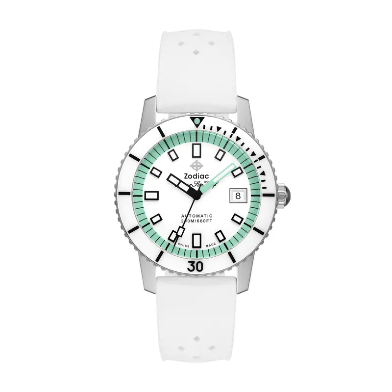 Zodiac Men's Compression Diver Automatic, Stainless Steel Watch 1