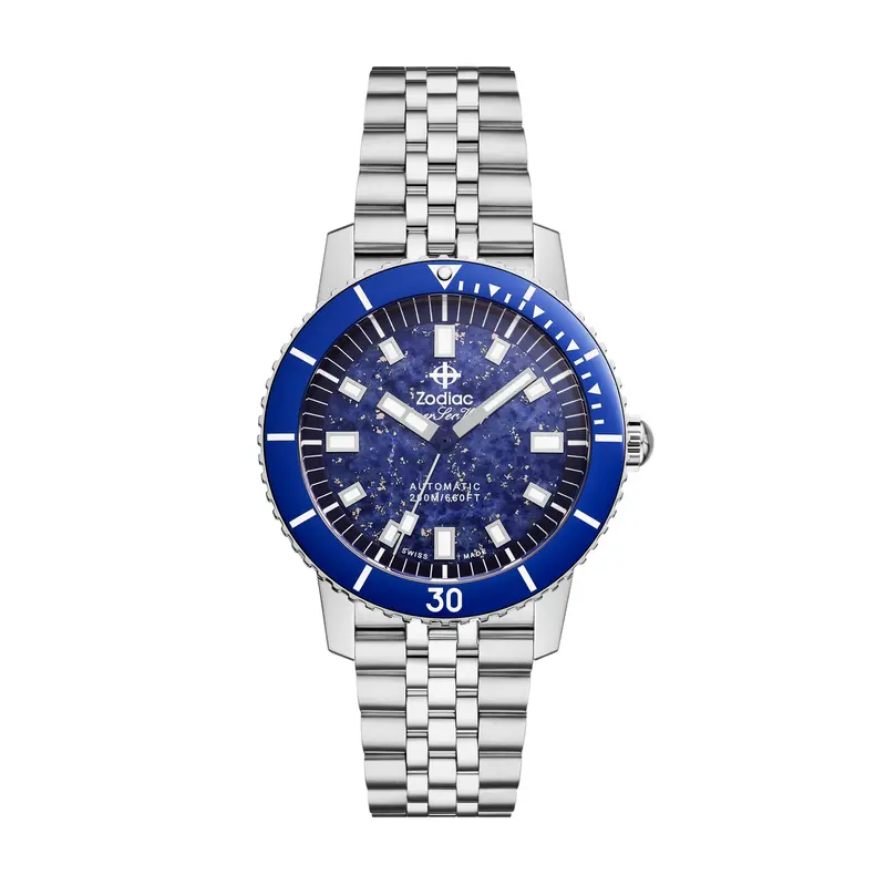Zodiac Men's Compression Diver Automatic, Stainless Steel Watch 1