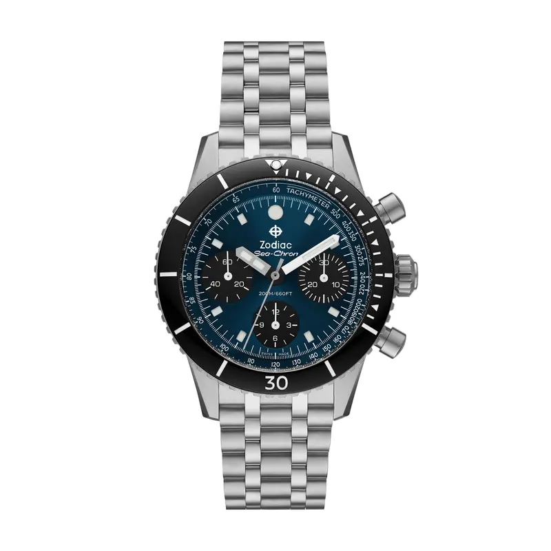 Zodiac Men's Sea-Chron Automatic, Stainless Steel Watch 1
