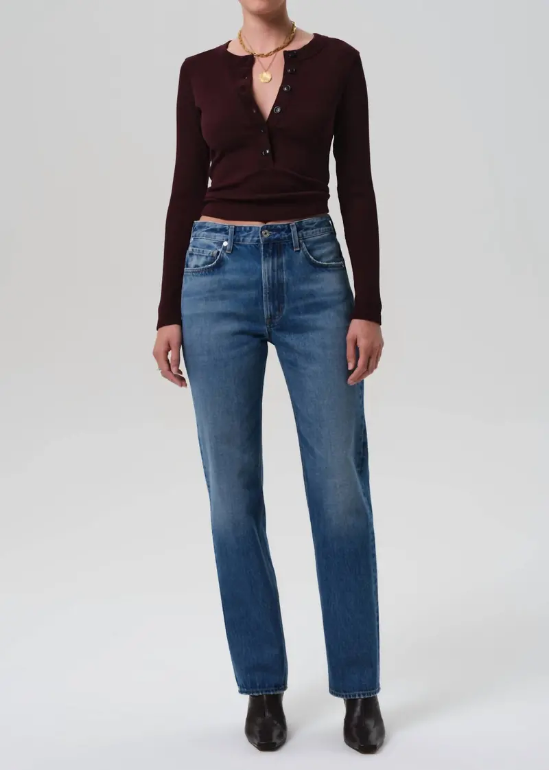 Zurie Straight Jean In Demi 1