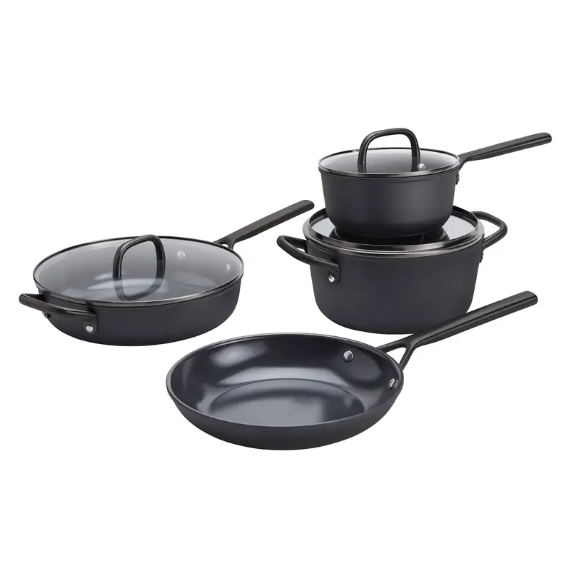 Zwilling Milano 7-Pc Aluminum Ceramic Nonstick Cookware Set 1