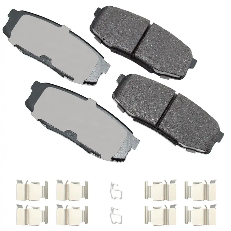 Akebono Act1304A Rear Brake Pads For Lexus Lx570 (2008–2011, 2013–2019) And Compatible Toyota Models 1