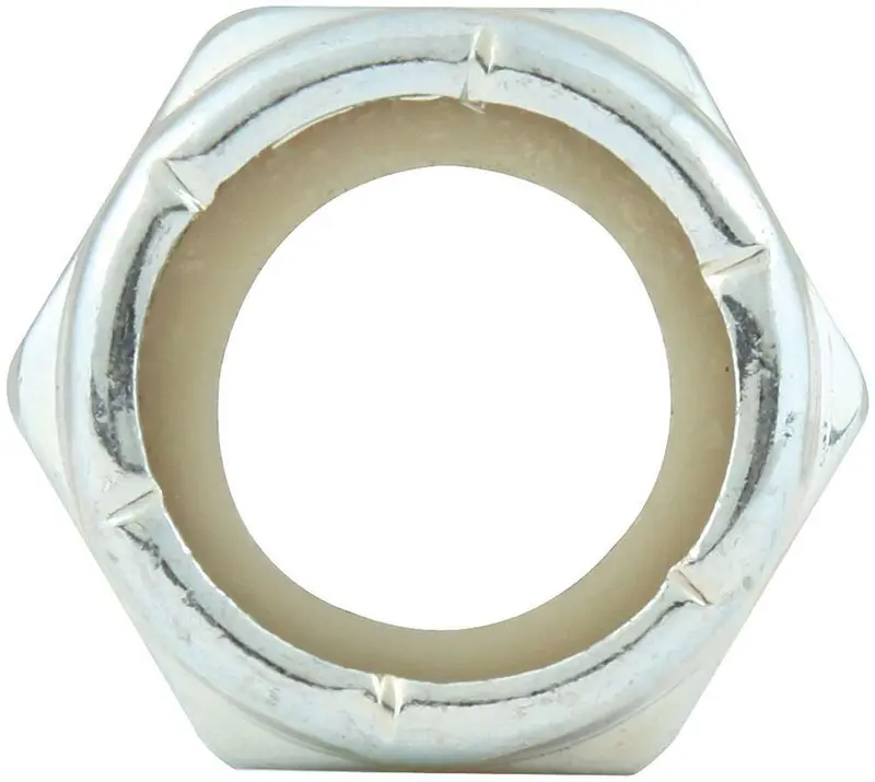 Allstar Performance Thin Nylon Insert Nuts – 3/4"-16 Thread, 10-Pack 1