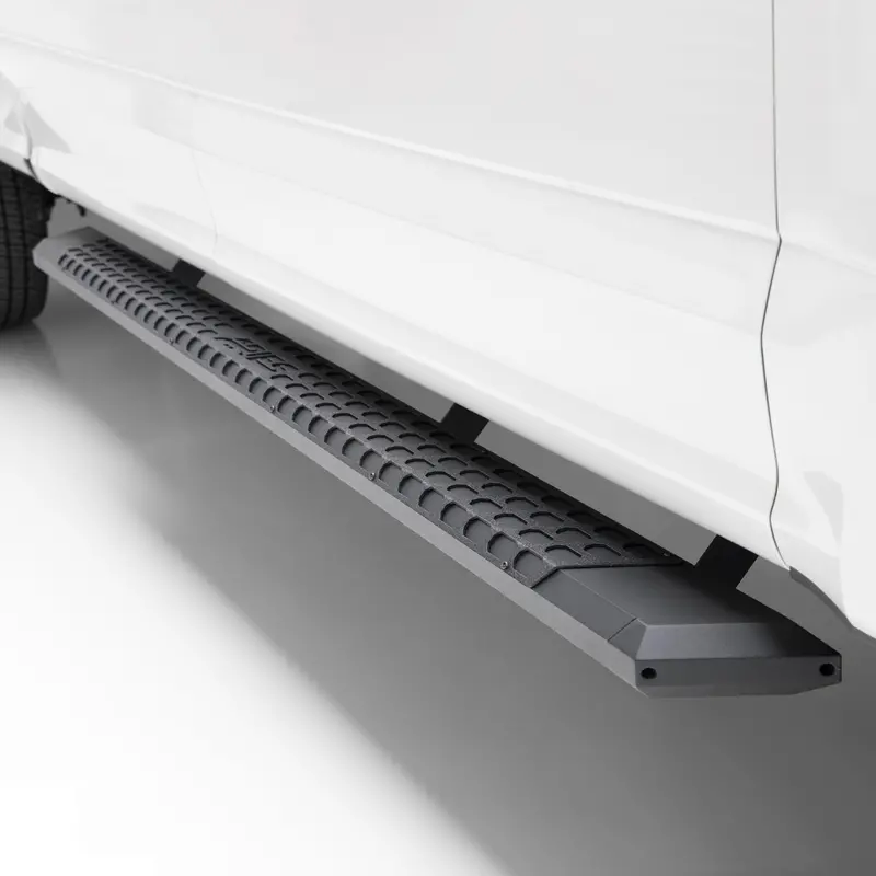Aries Advantedge Black Aluminum Side Bars – 5.5-Inch X 53-Inch, Fit Select Ford F-250/F-350 Models (2556013) 1
