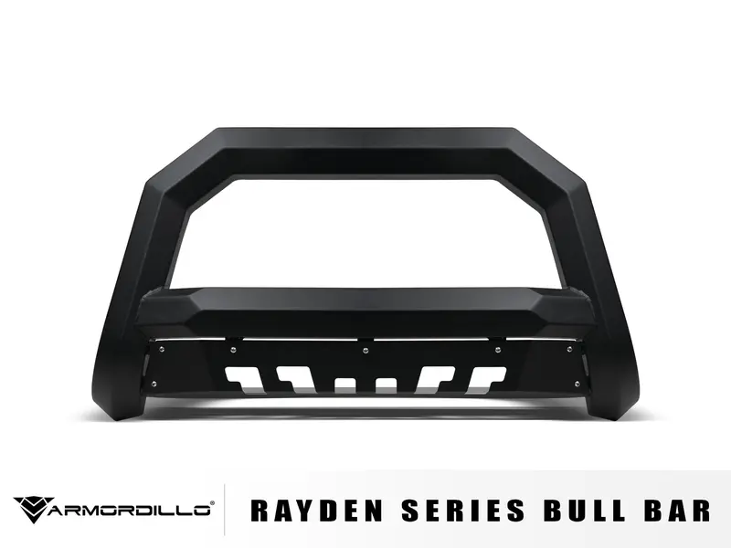 Armordillo Rayden Bull Bar – Matte Black, Fits 2019–2023 Ford Ranger (Part #8712399) 1