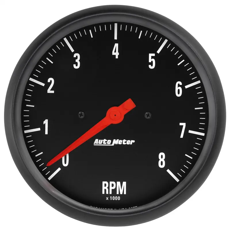 Autometer 2677 Z-Series 5-Inch In-Dash Tachometer (0–8,000 Rpm) 1