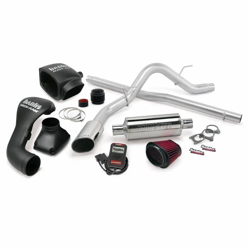Banks Power 48483 Stinger Exhaust System – Stainless Steel With Chrome Tip For 2004–2008 Ford F-150 5.4L 1