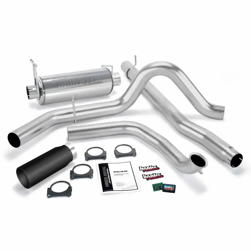 Banks Power Exhaust Tip Kit – Single Stainless Steel Exit For 2000–2003 Ford 7.3L Excursion 1