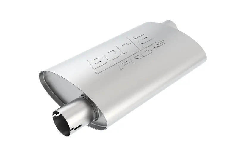 Borla 400489 Proxs Muffler With Notched Inlet – Stainless Steel Performance Sound Tuning Component 1