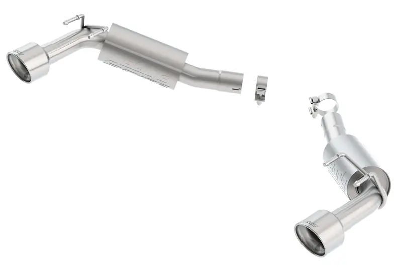 Borla S-Type Axle-Back Exhaust System – Compatible With Select Vehicles (Model 11775) 1