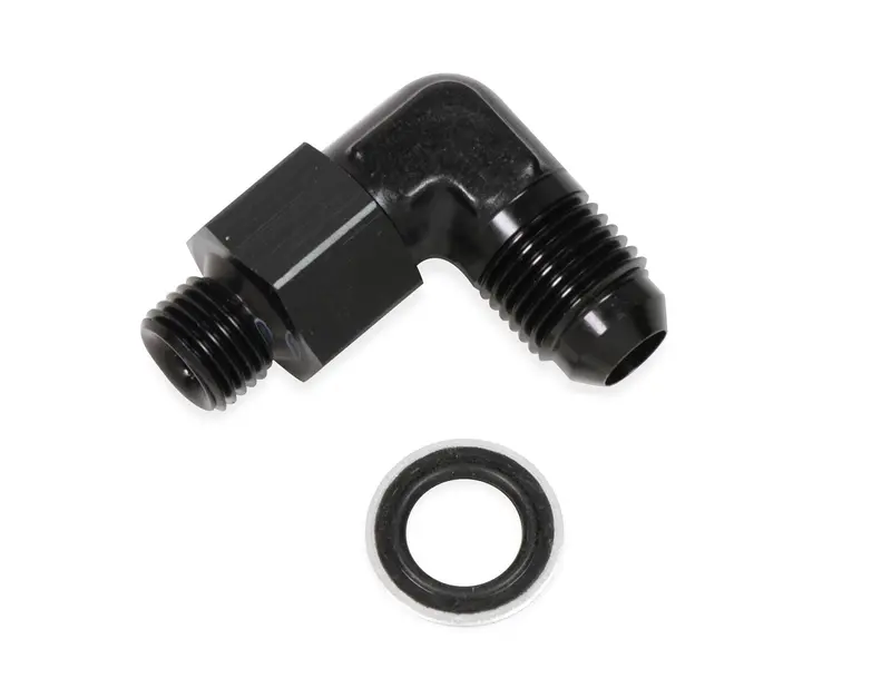 Earl'S At949091Erl 90-Degree Aluminum An-To-Metric Swivel Adapter 1