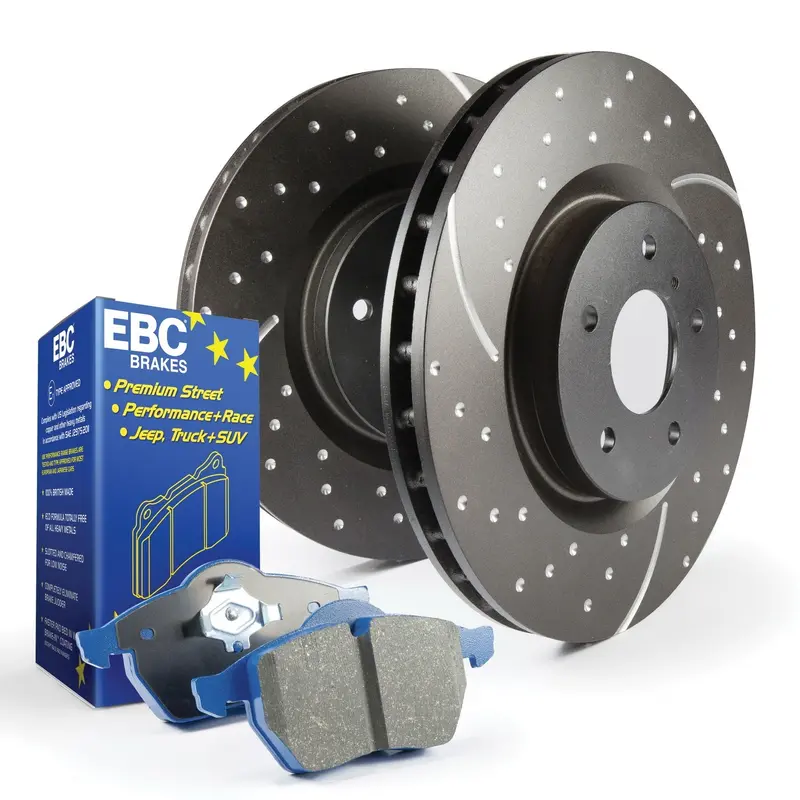 Ebc Bluestuff Brake Kit With Gd Series Rotors – High-Grip Street & Track Package 1