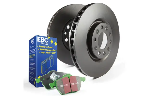 Ebc S11Kr1373 Brake Service Kit: Front Disc Pads & Rotors + Rear Drum Shoes & Drums 1