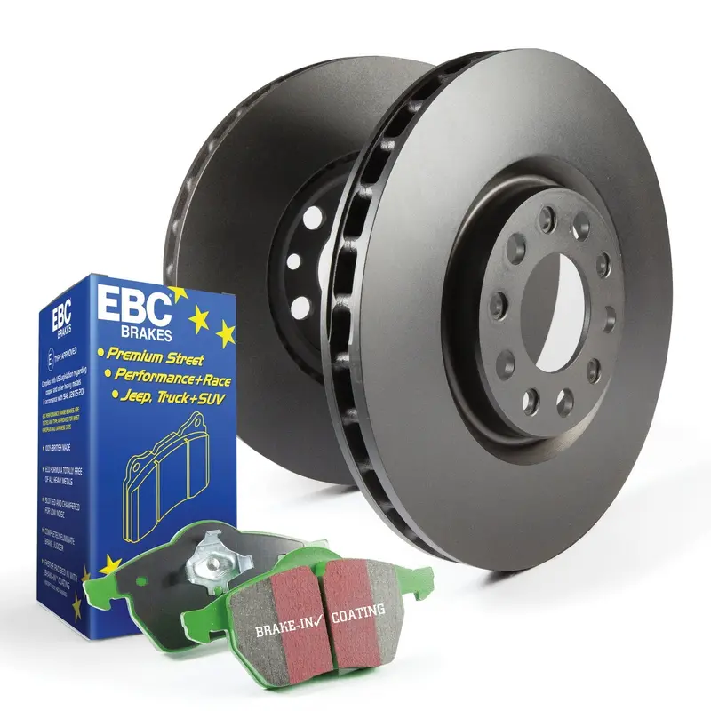 Ebc S11Kr1441 Greenstuff 2000 Brake Pad And Rk Drilled Rotor Kit 1