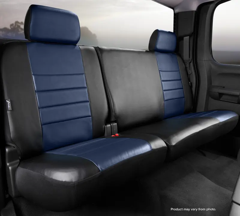 Fia Leatherlite Custom Seat Cover – Blue, Universal Fit 1