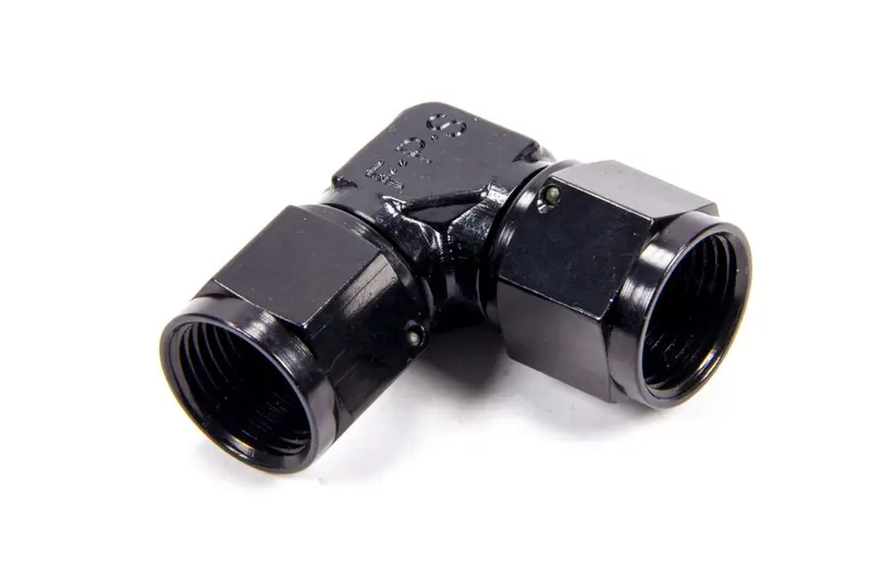 Fragola 496310-Bl #10 An Female 90-Degree Black Coupler Fitting 1