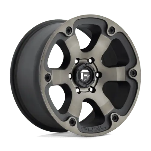Fuel D564 Matte Black Off-Road Wheels – 18X9, 6X5.5, -12Mm Offset 1