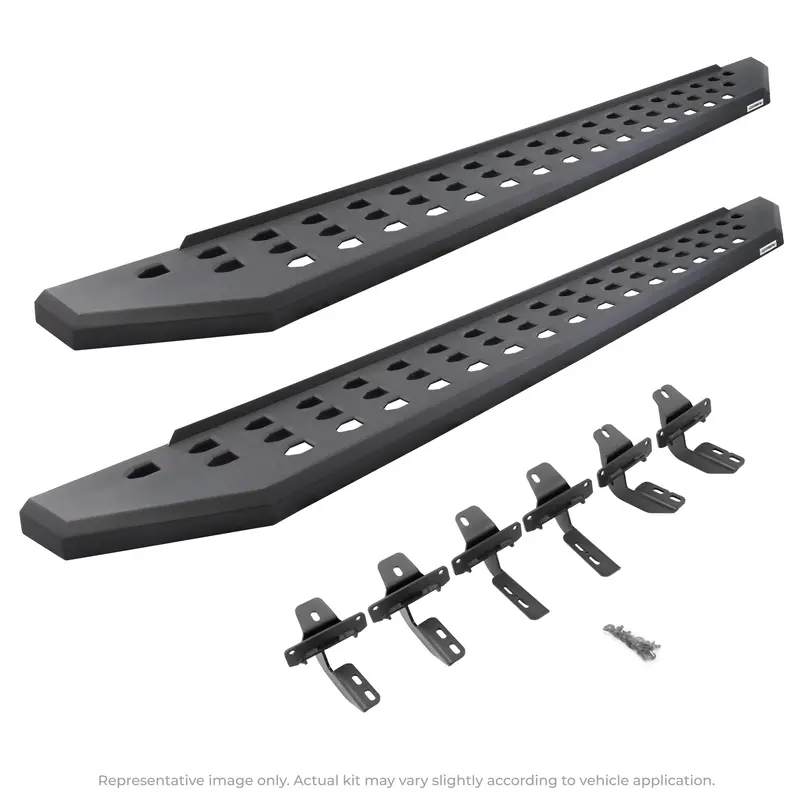Go Rhino Rb20 Running Boards With Mounting Hardware – Heavy-Duty Steel Construction 1