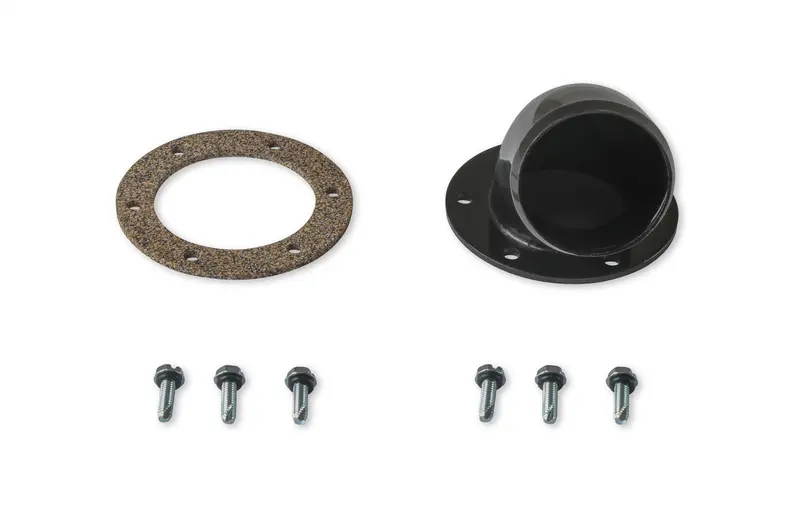 Holley 19-186 Bolt-On Fuel Filler Neck — Direct Replacement For Holley Carbureted Systems 1
