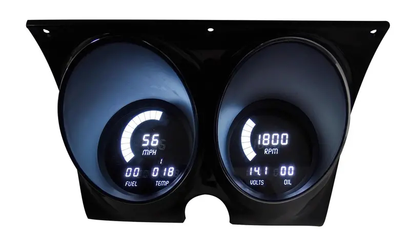 Intellitrox Dp4000W Led Digital Gauge Panel – Classic Camaro/Firebird (1967–1968) 1