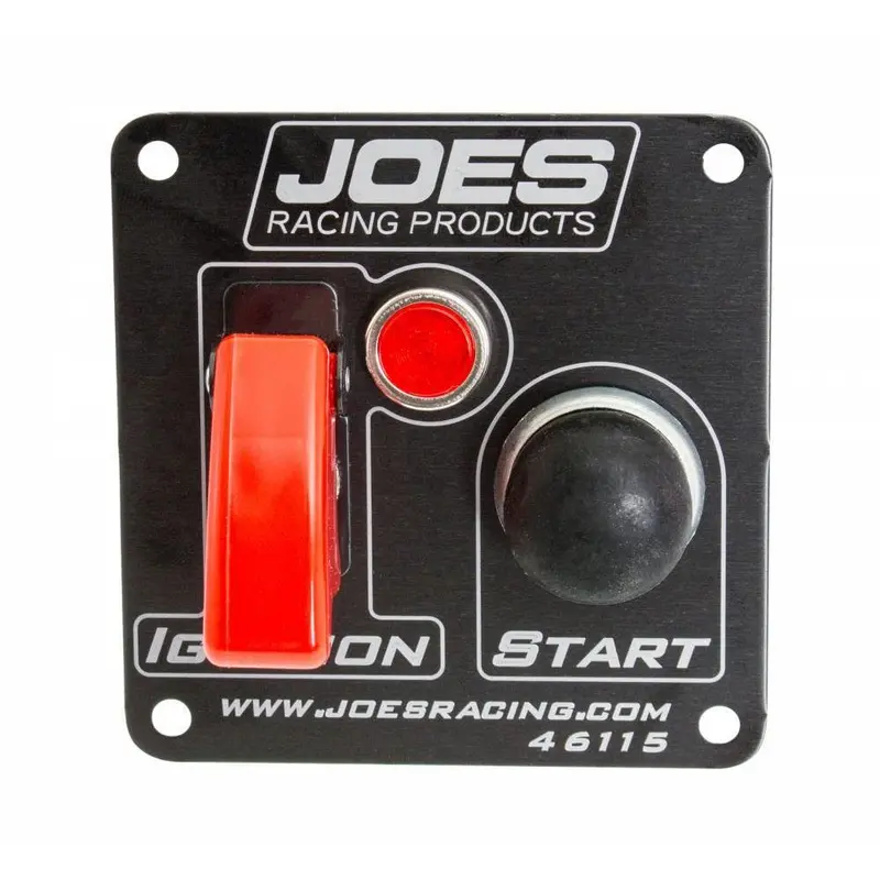 Joes Racing Ignition/Start Switch Panel – Compact Dash-Mount Control Unit 1