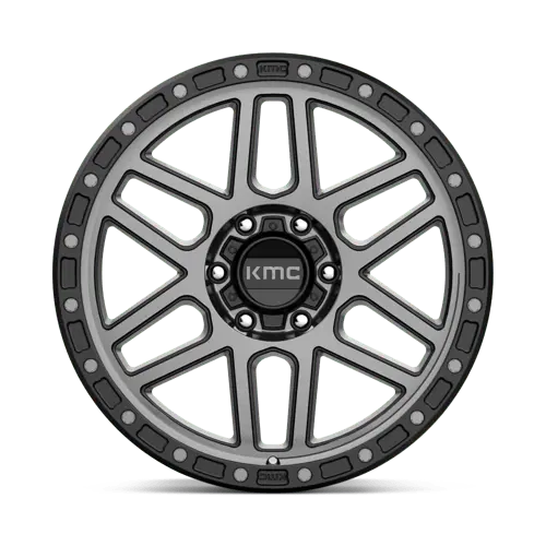 Kmc Km544 17X8.5 Inch Wheel – 6X5.5 Bolt Pattern, Satin Black, Zero Offset 1