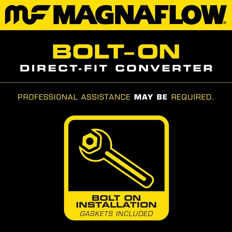 Magnaflow 447222 Carb-Certified Direct-Fit Catalytic Converter For California Emissions Compliance 2