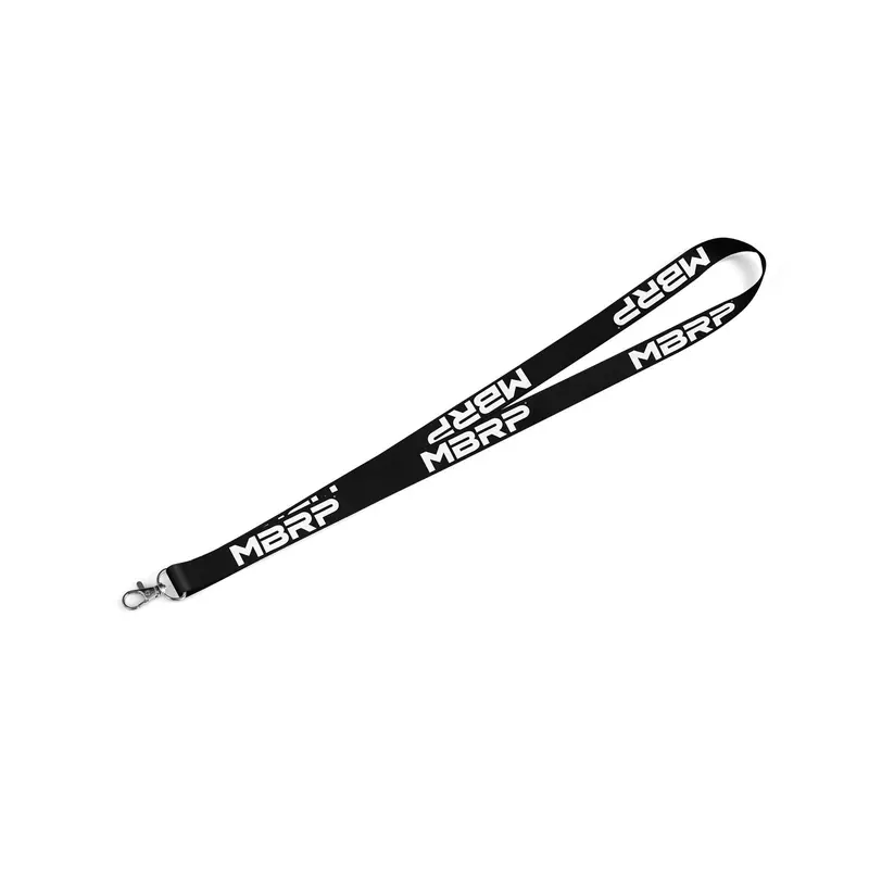 Mbrp Lanyardm1 Safety Lanyard For Exhaust Components – Black & White Design 1