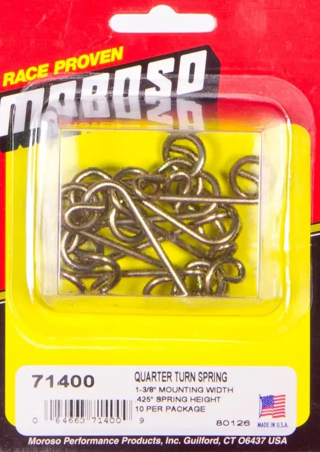 Moroso Quik Fastener Valve Spring – High-Performance Replacement, Model 71400 1