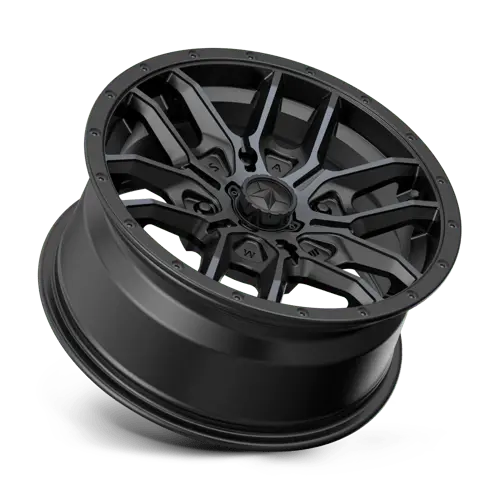 Msa Offroad Ma43 Alloy Wheel – 15×7, 4×137, Gloss Black With Ttcc Design 1