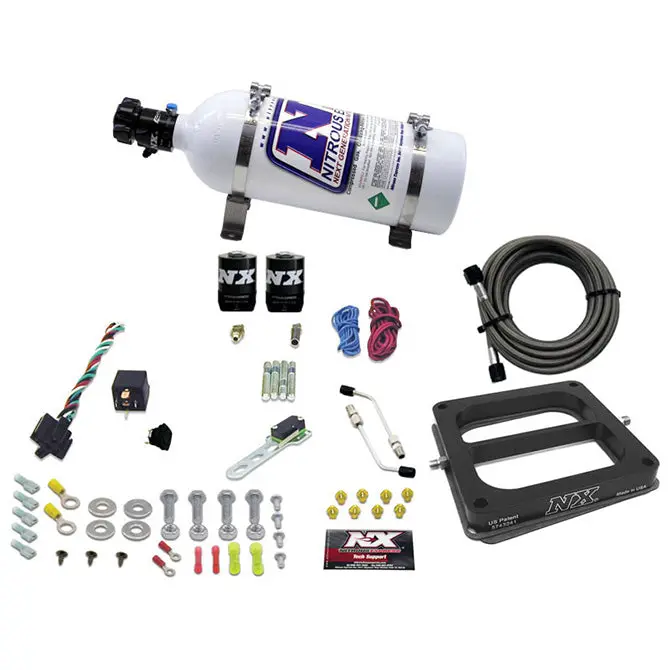 Nitrous Express 50070-05 Nitrous System Kit — Dom/Gasoline-Compatible, 100–500 Hp Range With 5 Lb Bottle 1