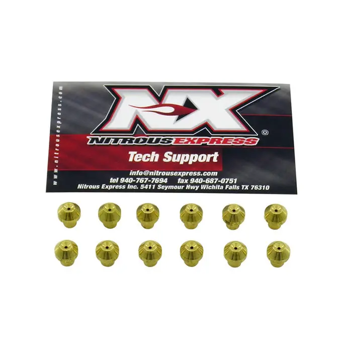Nitrous Express 80045Jp Alcohol Jet Pack — 4-Cylinder Tuning Kit For 100–250 Hp Alcohol Applications 1