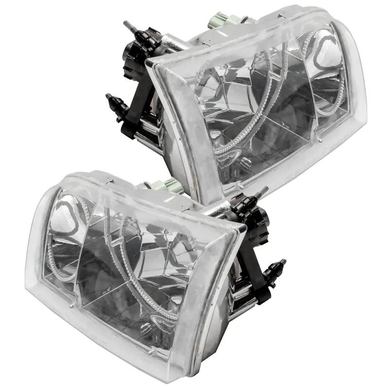 Oracle Lighting Colorshift 2.0 Smd Headlights – Chrome Bezel, Halogen, Pre-Assembled (Model 7724-333) 1
