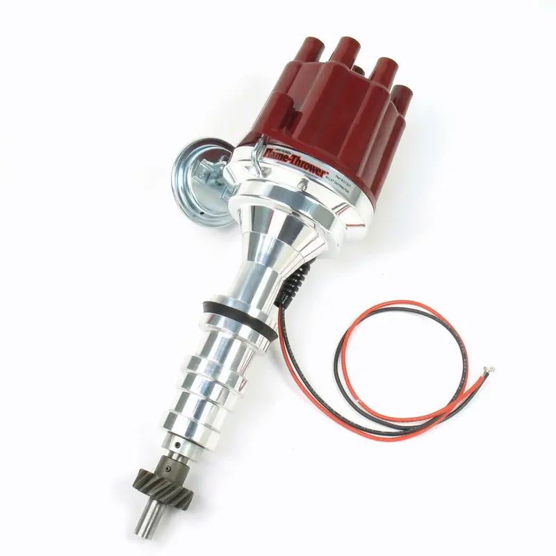 Pertronix D7133701 Billet Distributor For Ford Fe Engines (352–428), Red Cap 1