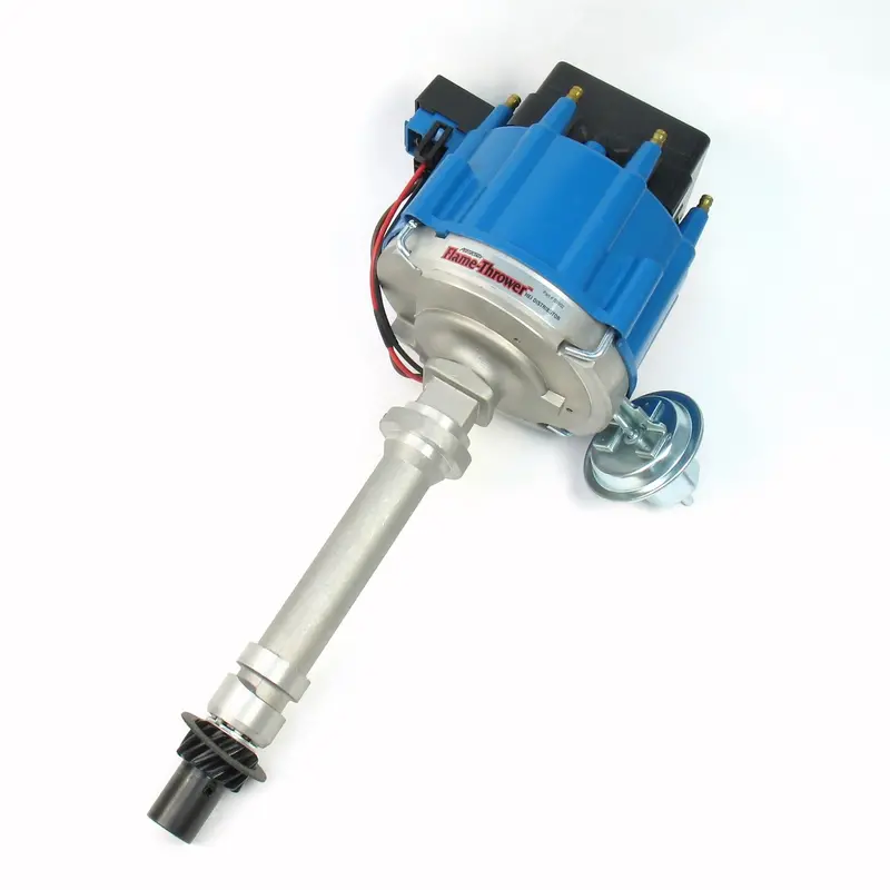 Pertronix Hei Distributor Cap – Blue Finish For Chevrolet Small- And Big-Block Engines (Model D1002) 1
