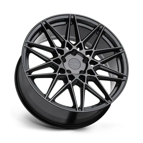 Petrol Pep3C 17X8 Black Alloy Wheels – 5X112 Bolt Pattern, 40Mm Offset 1