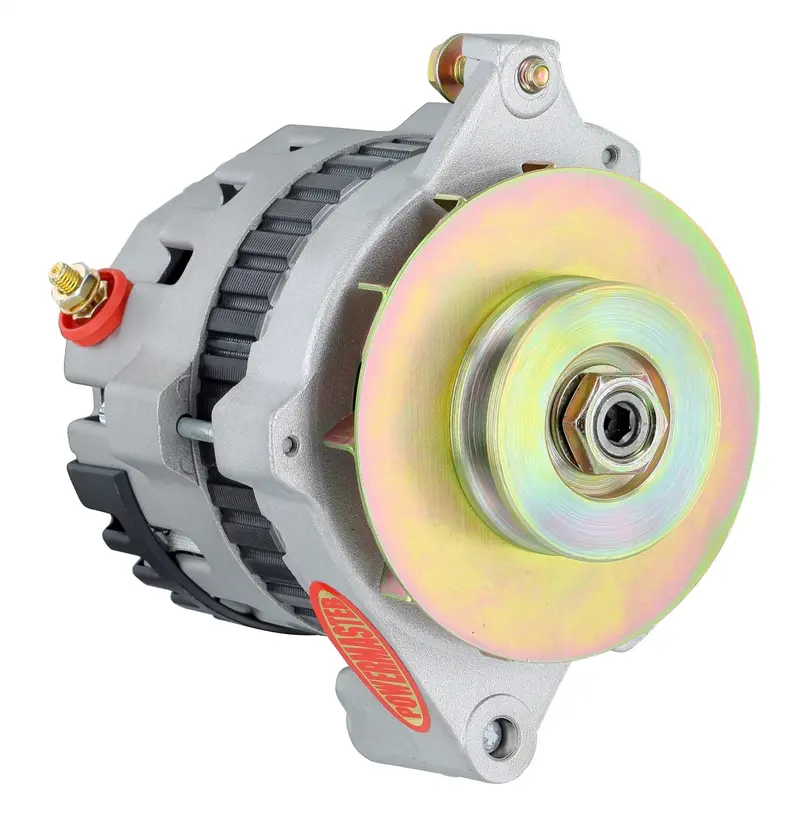 Powermaster 7462 High-Output Race Alternator For Gm 5X5 Bolt Pattern 1