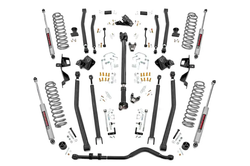 Rough Country 66030 6-Inch Long-Arm Lift Kit With N3 Shocks For 2018–2020 Jeep Wrangler Jl 4-Door 1