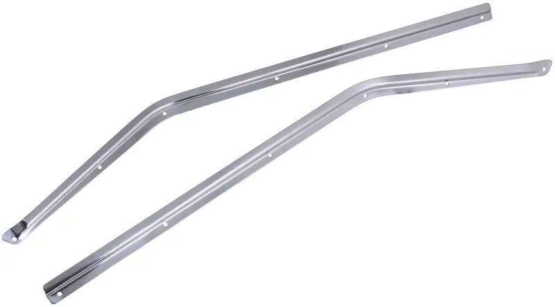 Rugged Ridge 11146.01 Stainless Steel Half-Door Retainer Kit – Sold As A Pair 1