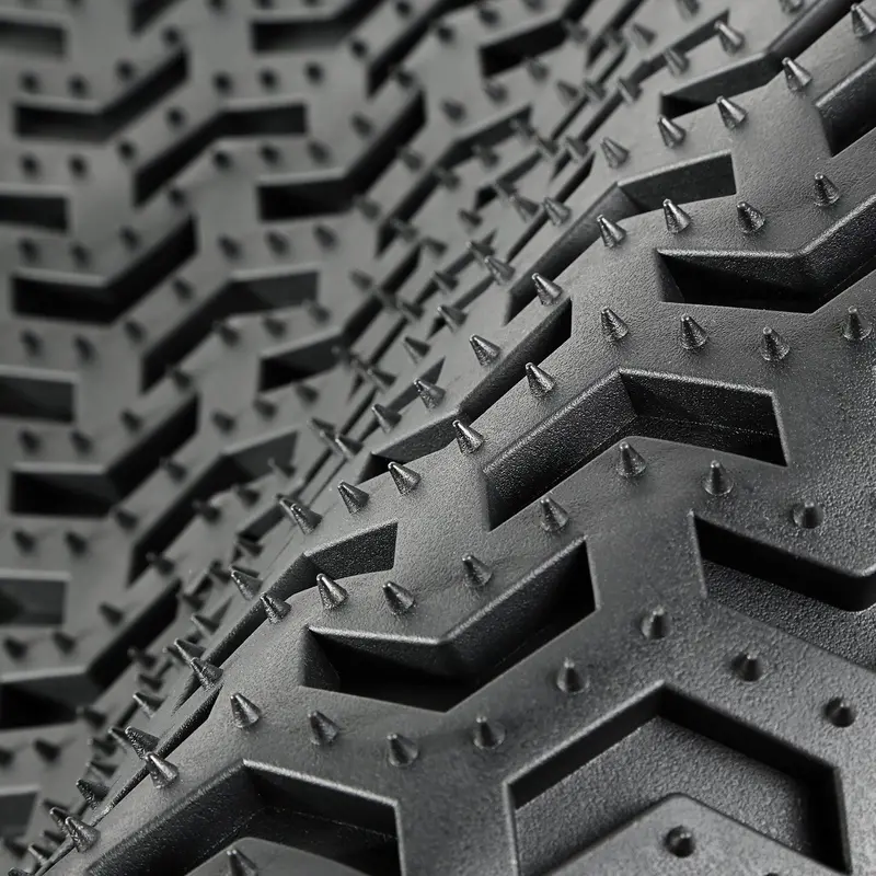 Rugged Ridge All-Terrain Rear Floor Liner – Single-Piece, Black Durable Material 1