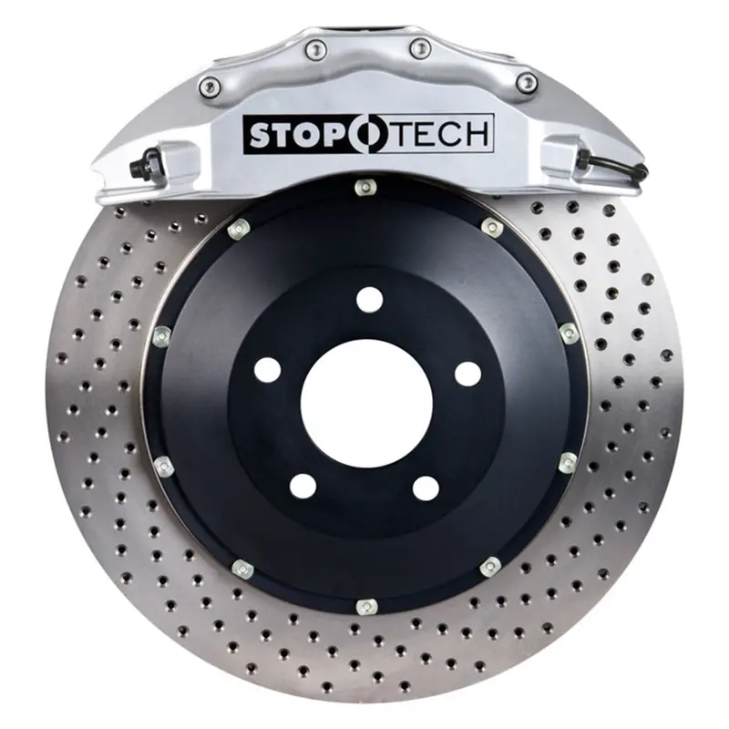 Stoptech 83.162.6700.62 Two-Piece Slotted Brake Rotor Kit 1