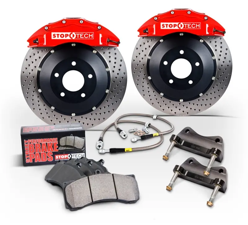 Stoptech 83.429.005G.R2 Trophy Sport Rear Big Brake Kit – Two-Piece Rotor 1