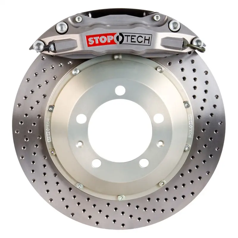 Stoptech 83.837.4700.R2 Trophy Sport Big Brake Kit – Two-Piece Front Rotors 1