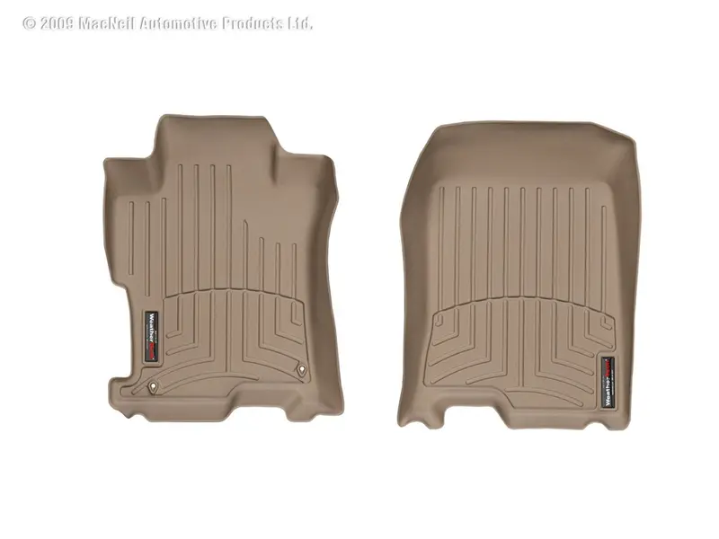 Weathertech 451481 Digitalfit Tan Front Floor Liners – Precision Trimmed For Vehicle Fit 1