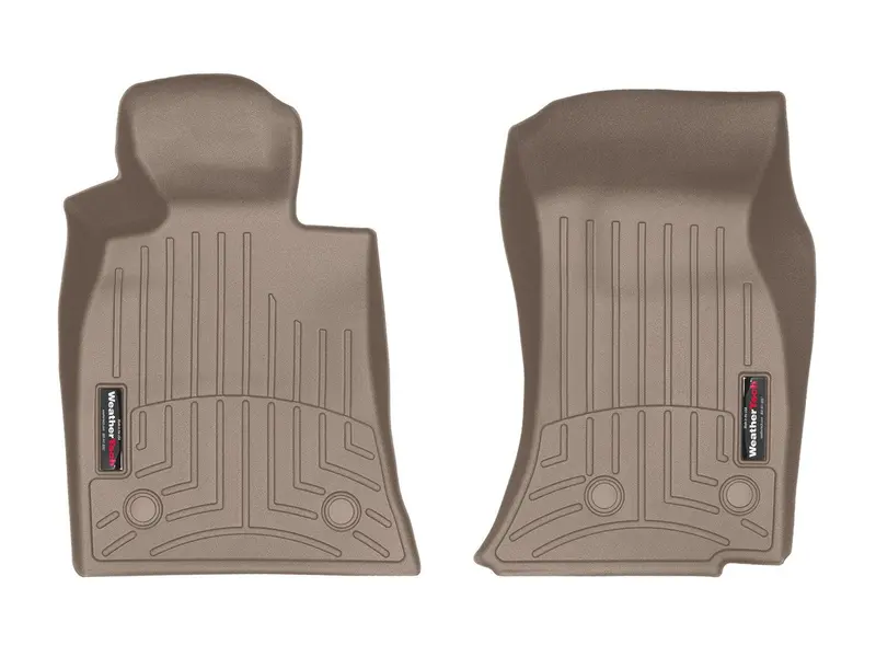 Weathertech 454971 Tan Digitalfit Front Row Floor Liners 1