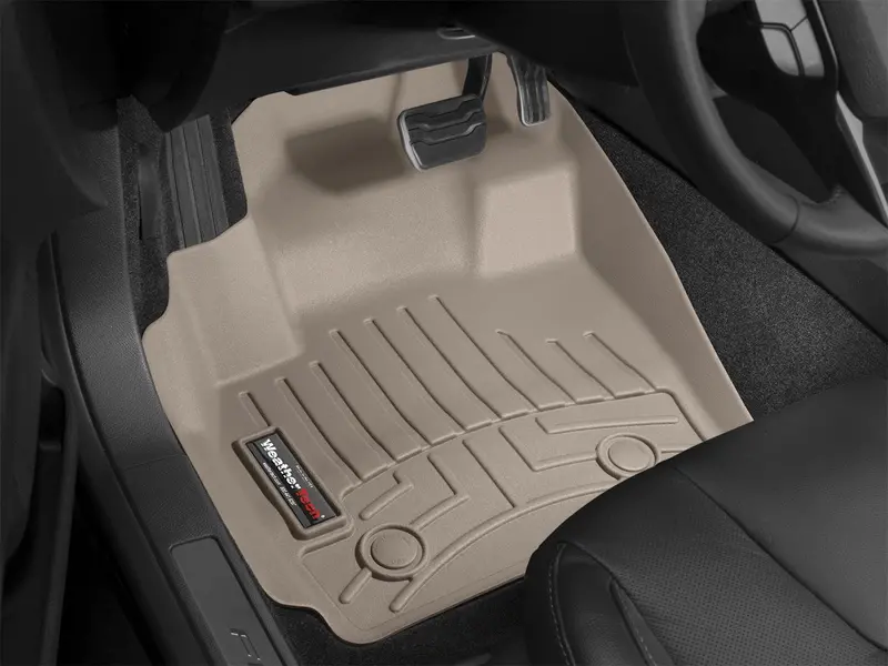 Weathertech Digitalfit Tan Front-Row Floor Liners – Precision-Cut Protection 1